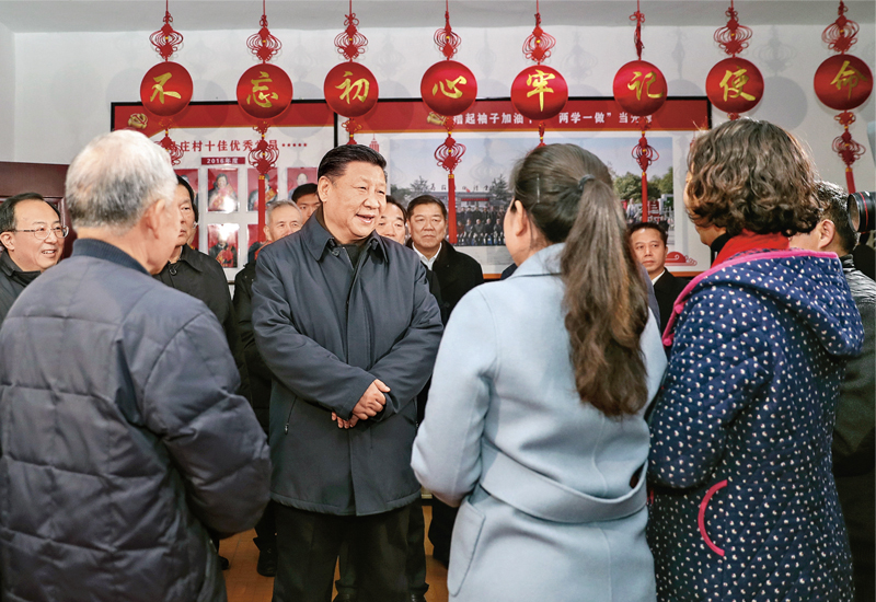 習總書記在江蘇徐州市潘安湖街道馬莊村