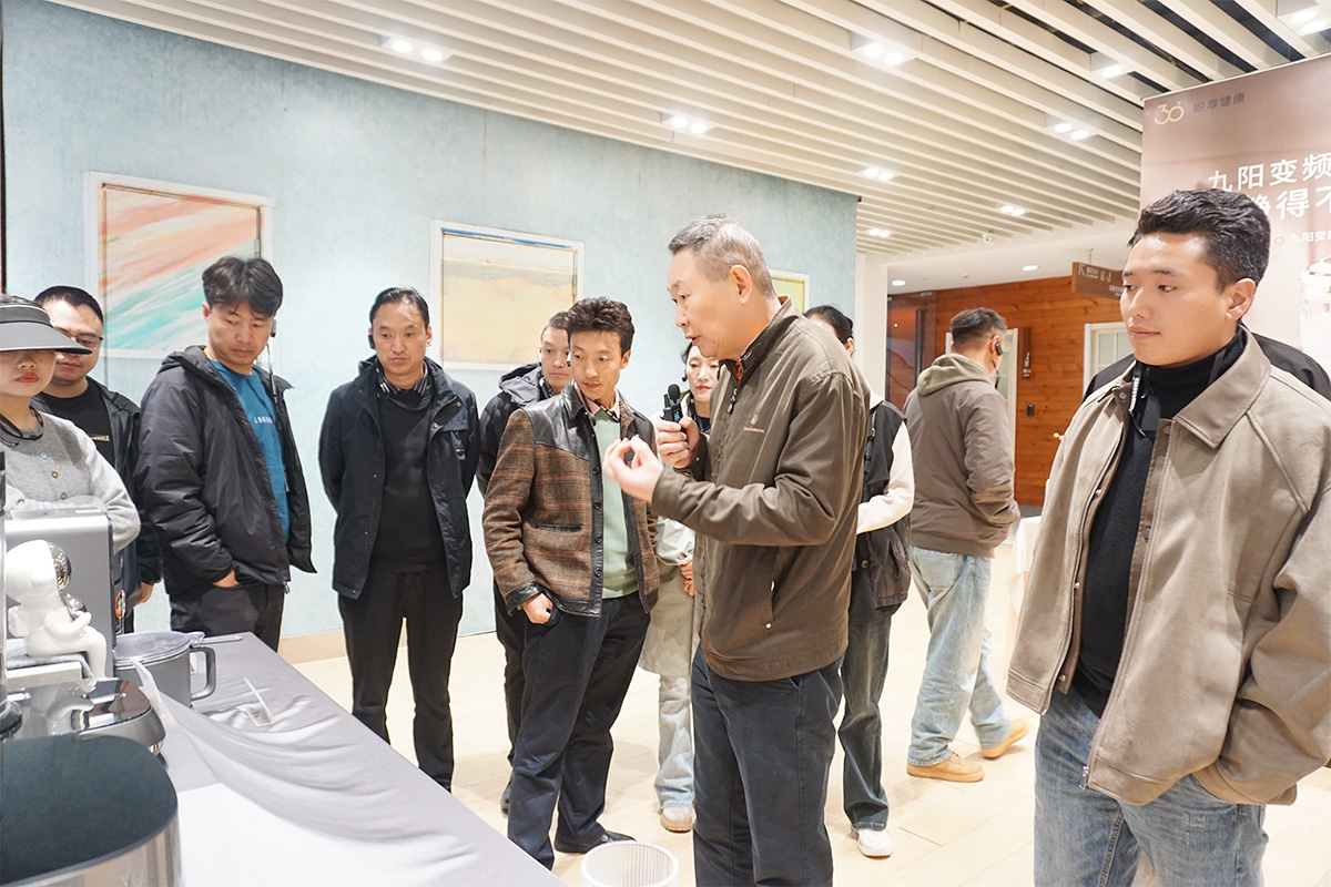 培訓班在下沙九陽工業園現場教學